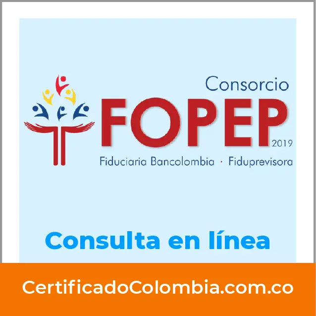 CertificadoColombia - FOPEP LOGO - Cómo descargar certificado