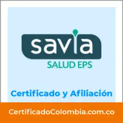 Descargar certificado de afiliación Savia Salud eps antioquia