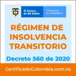 Decreto 560 de 2020 - Régimen de Insolvencia Transitorio 2020