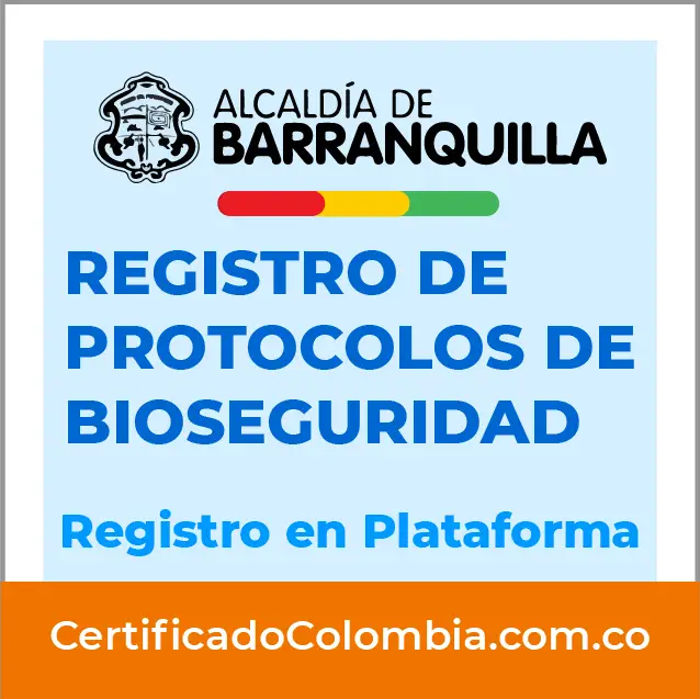Registro de Protocolos de Bioseguridad de Empresas en Barranquilla