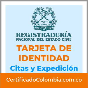 Tarjerta de Identidad Colombia - Citas Registraduria