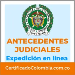 certificado de antecedentes judiciales de la policía nacional en colombia