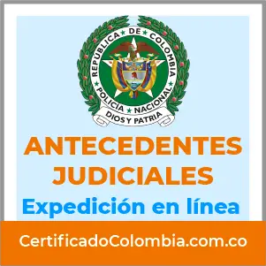 certificado de antecedentes judiciales de la policía nacional en colombia