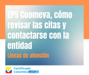 EPS Coomeva, cómo revisar las citas y contactarse con la entidad